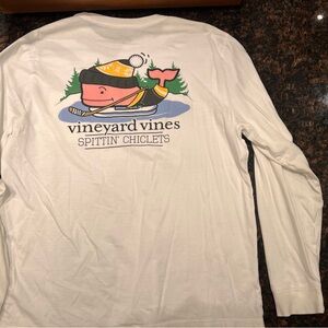 Vineyard Vines Classic White Tee Spittin Chiclets Barstool Sports